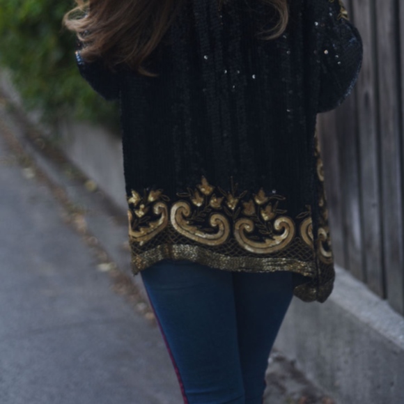 Joseph Le Bon - vintage bohemian silk jacket - Picture 7 of 11